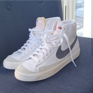 Nike blazers, worn once